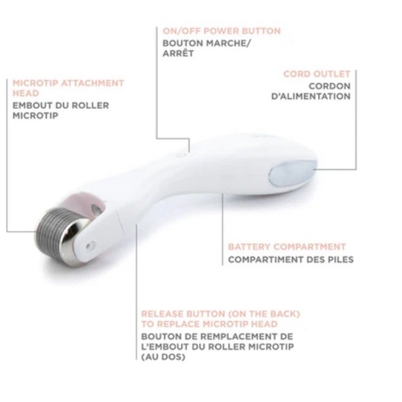 BeautyBio GloPRO Face Microtip Attachment Head - Picture 8 of 9